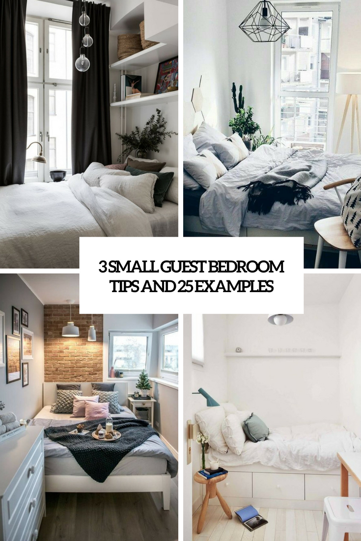 3 Small Guest Bedroom Tips And 25 Examples Digsdigs